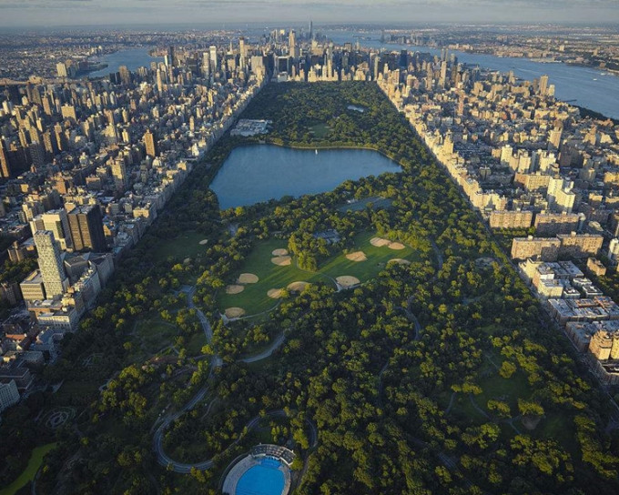 紐約中央公園。網圖