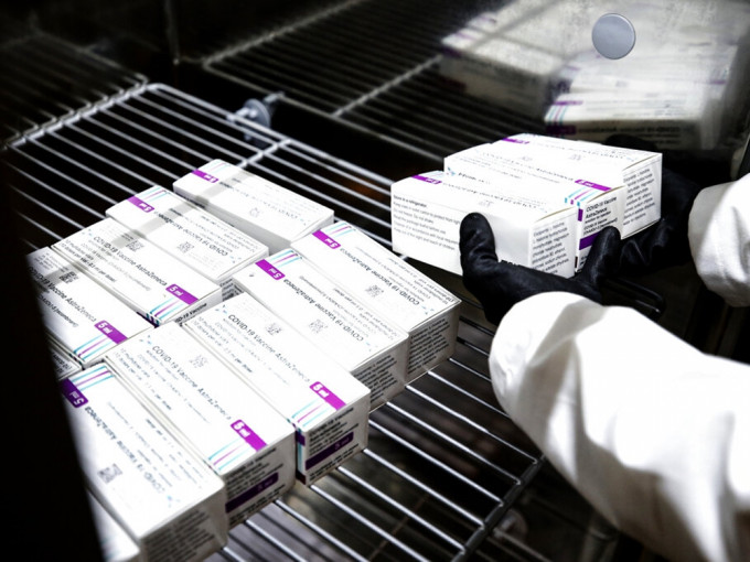 部分欧盟成员国批评阿斯利康药厂偏袒英国。AP资料图片