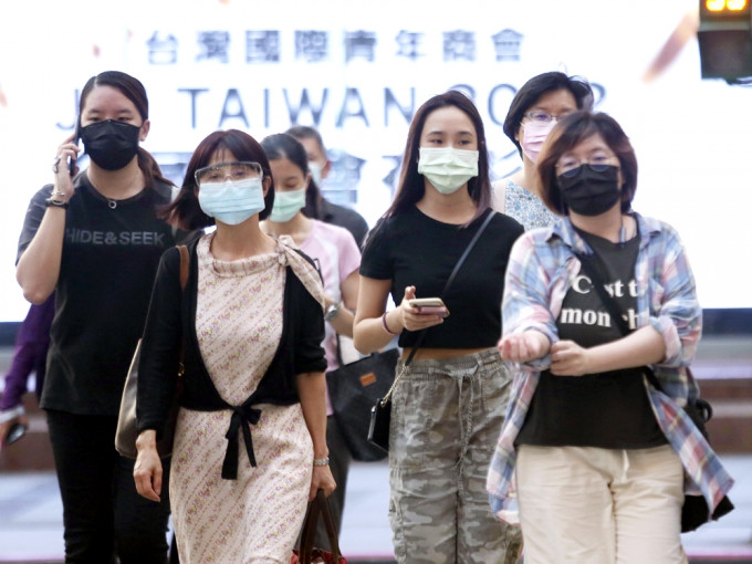 台灣新增23宗本土確診。AP圖片