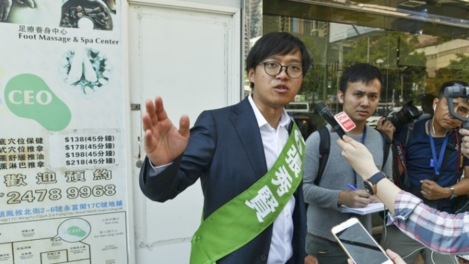 中大校友张秀贤表示，主张港独人士不应竞选中大校友评议会改选。资料图片