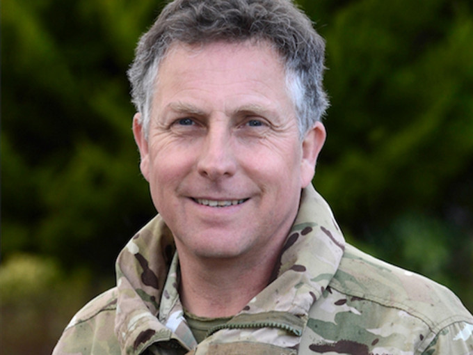 英國國防參謀長卡特對新冠病毒檢測呈陽性。網圖