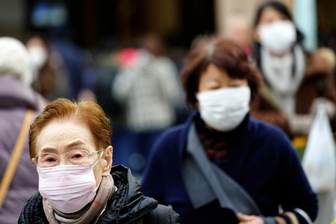 新冠肺炎打擊日本經濟。AP