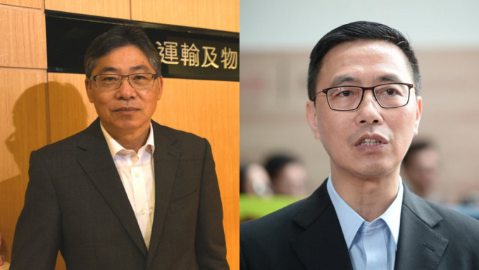 林世雄(左)及楊潤雄(右)明日分別到內地訪問。資料圖片