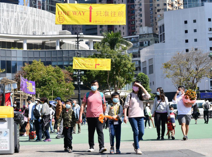 林文健呼籲，市民在新年期間應減少外出。