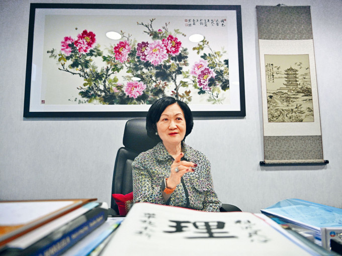 叶刘淑仪表示，《香港营商环境报告》是为了配合中央声讨美国的行。 资料图片