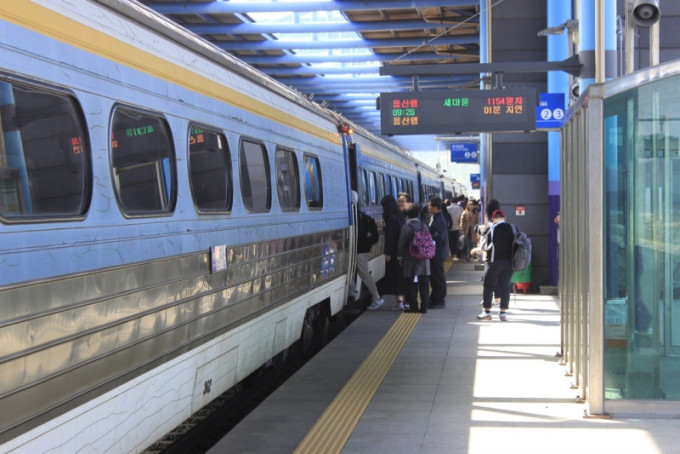 南韓鐵路工會今起罷工4天，恐影響旅客出行。網上圖片