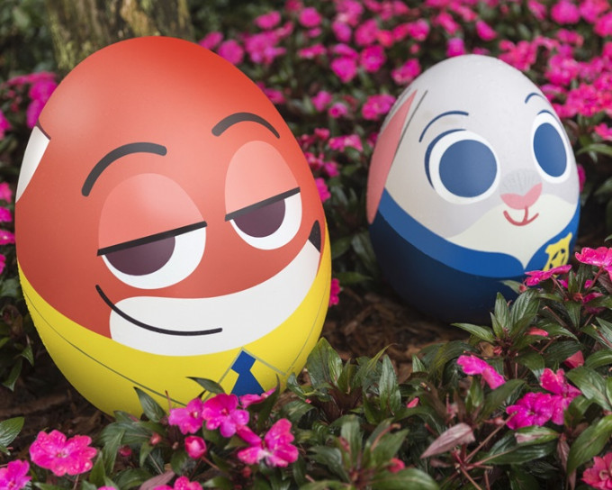 迪士尼复活节花蛋将加入新角色。香港迪士尼乐园图片