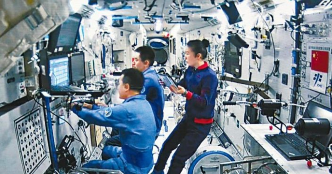 中国太空站。资料图片