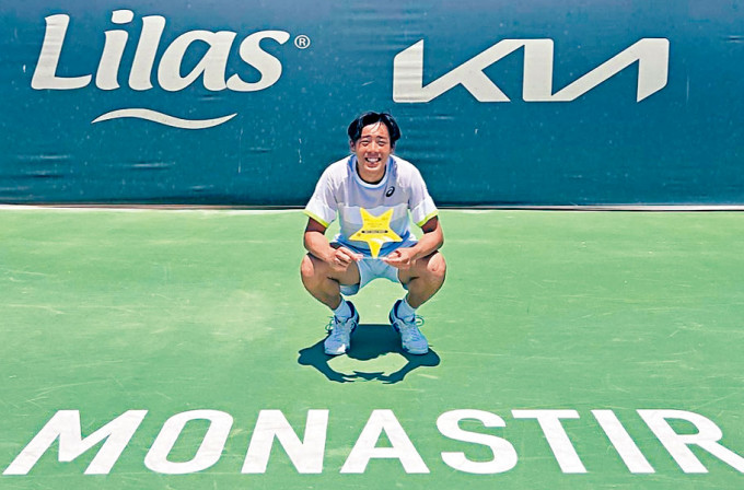 黄泽林在突尼西亚ITF M15级别职业巡回赛称王。