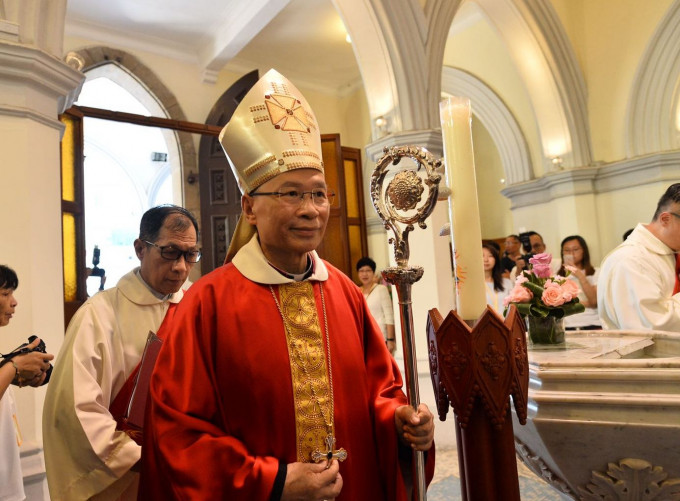 杨鸣章接替汤汉枢出任香港教区第八任主教。