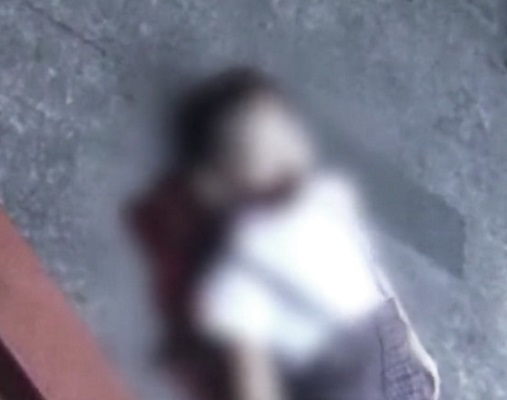6歲男童被鬆脫的變電箱鐵門擊中頭部當場死亡。 網上圖片