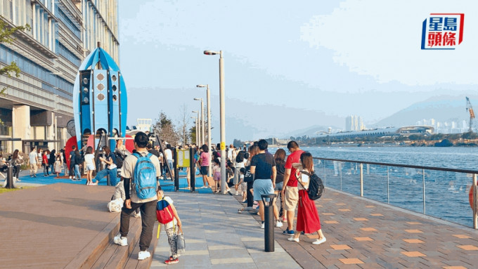 林健鋒建議維港兩岸辦「海濱長廊夜市」。資料圖片