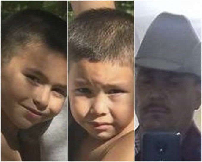 警方指科羅納多可能帶同兩名兒子逃去了墨西哥。 AP