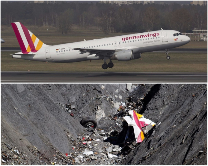 Germanwings编号9525客机2015年发生空难，副机师卢比茨反锁驾驶舱内，不让正机师返回。网图