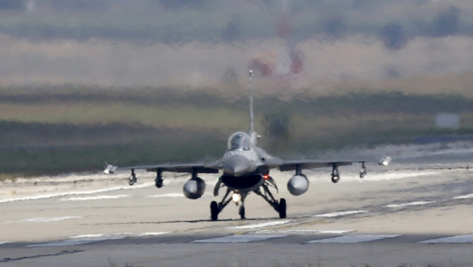 土耳其空军的F-16 战机。 路透社
