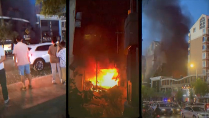 宁夏银川富洋烧烤店因石油气罐泄漏引发爆炸，造成38人伤亡。
