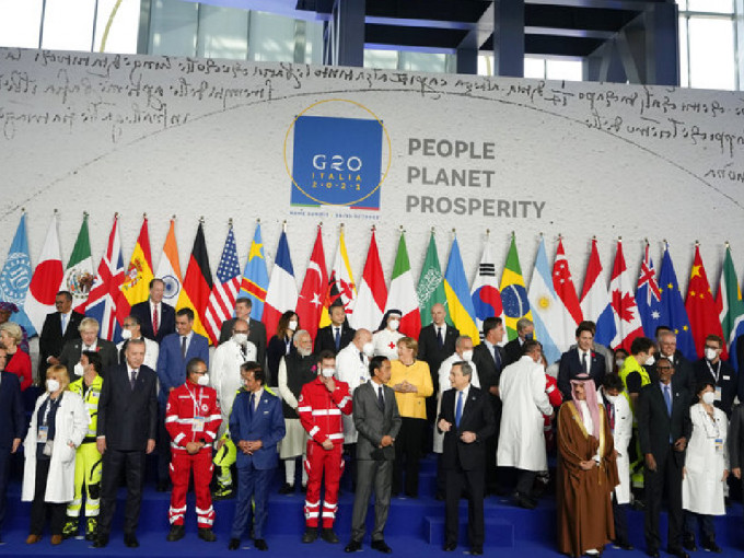 二十国集团（G20）峰会周日在意大利首都罗马闭幕。 （美联社）
