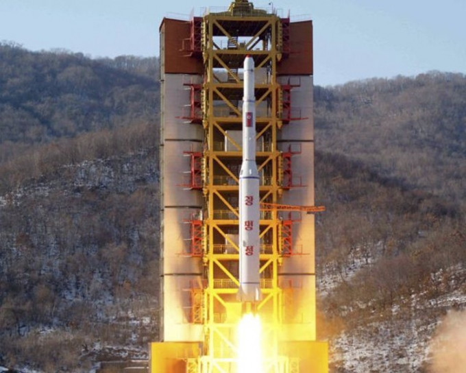 朝中社指昨日北韓在西海衛星發射場進行了極其重大試驗。網圖