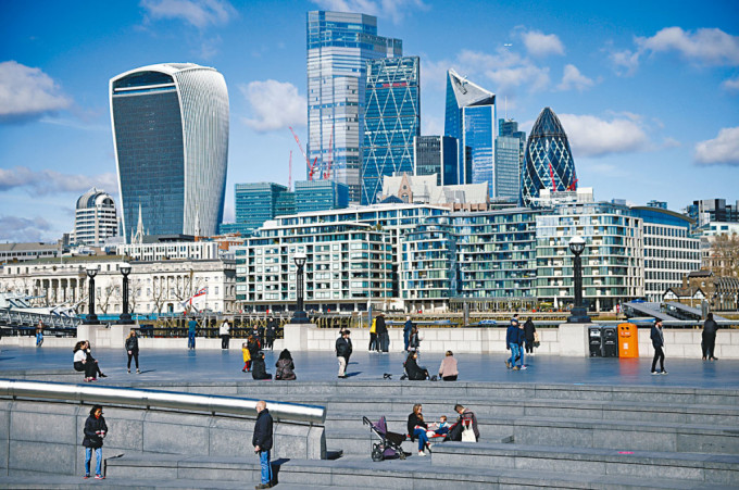 倫敦金融城是環球金融中心。