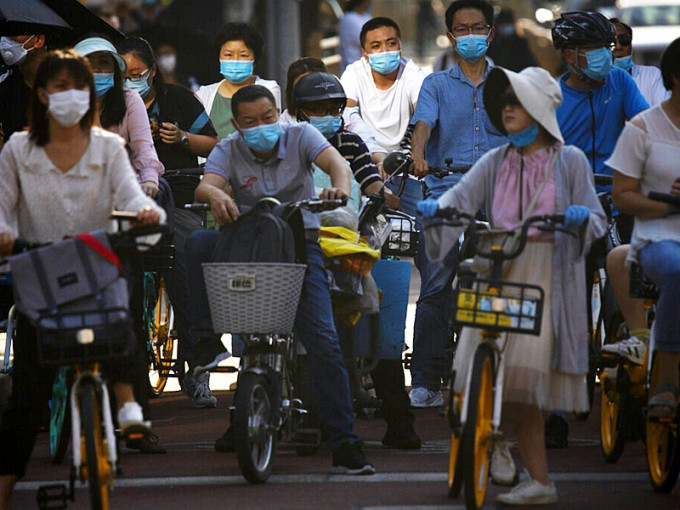 北京连续10日无新增确诊。AP图片