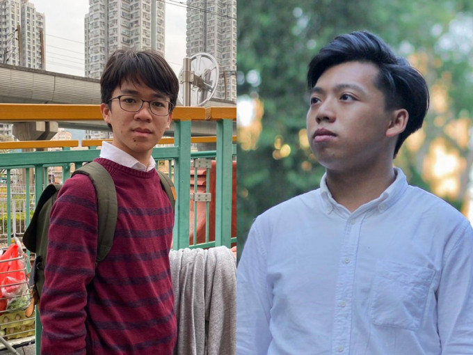 潘智鍵(左)及王德源(右)表明不會出席宣誓。FB圖片
