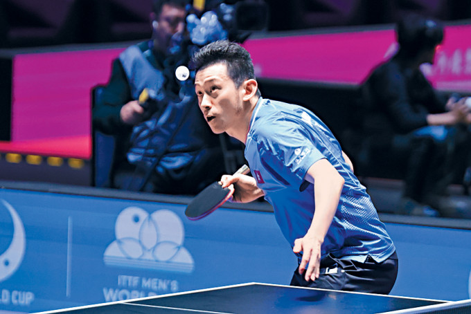 黄镇廷昨出战第2场小组赛，对国家队樊振东。
