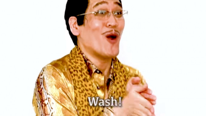 PIKO太郎网上发布「防疫洗手神曲」。(网图)
