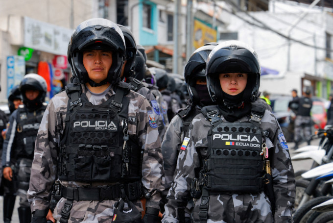 厄瓜多爾頭號通緝犯越獄，厄瓜多爾進入緊急狀態，軍警大規模搜捕。路透社
