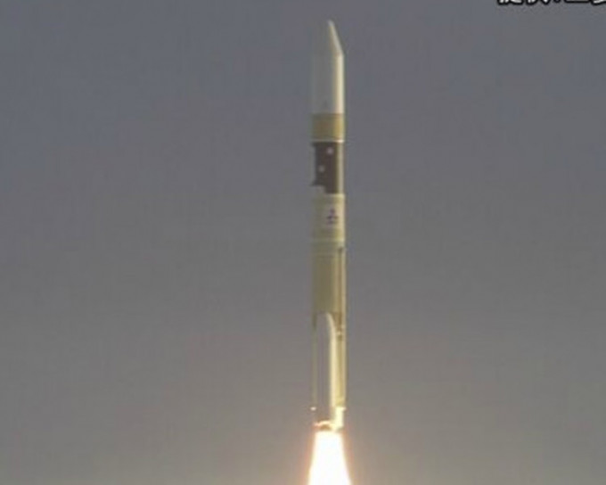 日本今早发射「引路四号」导航卫星。网图