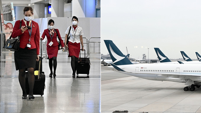 国泰招内地驻港空姐空少，月薪2万港元。
