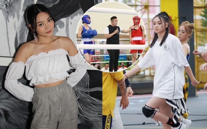 关嘉敏成为TVB艺人后一啲都唔锡身，之前争取做女拳王，最近再挑战《盛・舞者》。