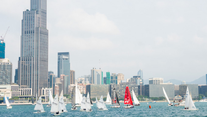 新鸿基帆船香港环岛大赛于周日圆满结束。香港游艇会图片