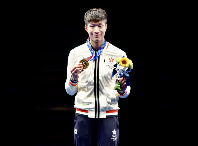 张家朗在奥运中夺得金牌。资料图片