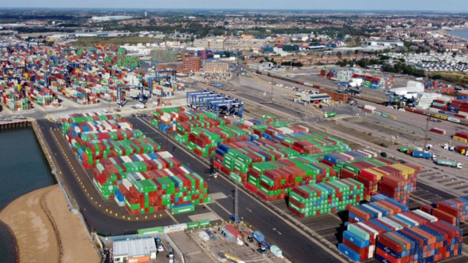 位于英格兰东岸的费利克斯托货柜码头工人计画罢工。Reuters