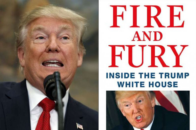 新书《Fire and Fury: Inside the Trump White House》。