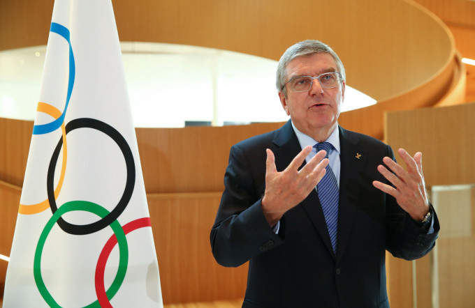巴赫估計，國際奧委會為東京奧運延期需承擔八億美元開支。AP資料圖片