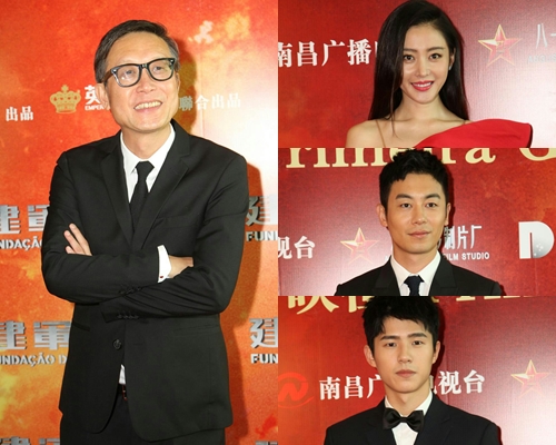 張天愛、朱亞文、劉昊然等內地演員表示，拍劉偉強的新片冇壓力。
