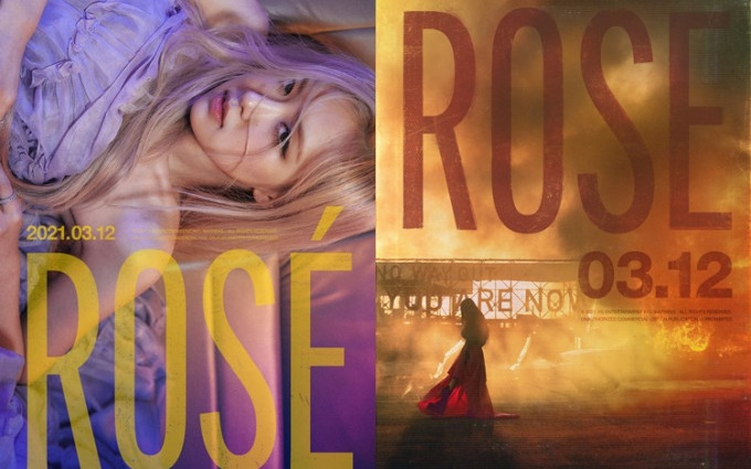 Rosé即将在本月12日推出第一张Solo专辑。