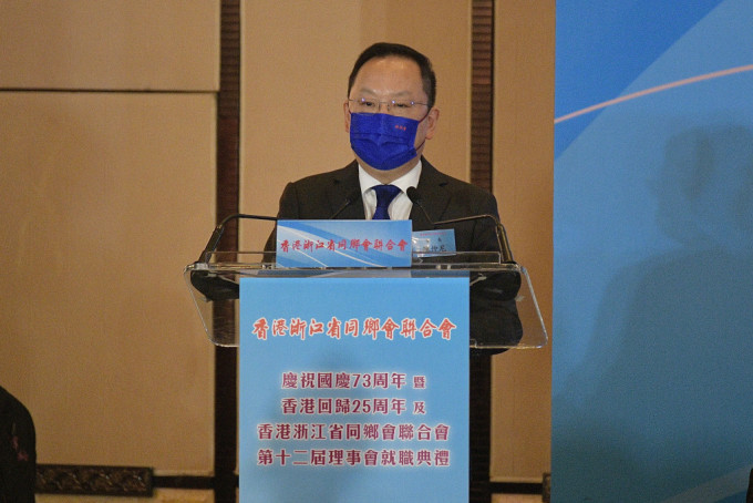 陈仲尼指，当务之急是重振经济提升香港国际金融中心地位。资料图片