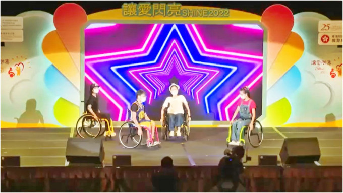 香港紅十字會甘迺迪中心輪椅舞隊創立多年。網上截圖