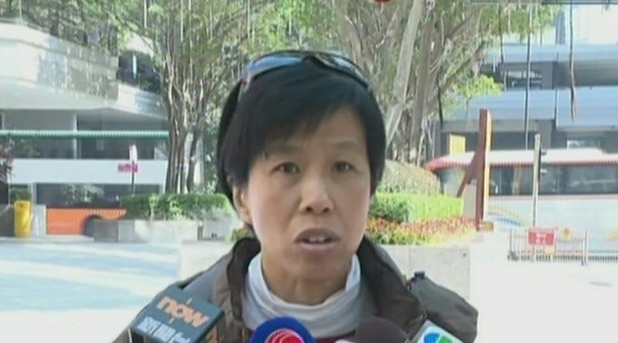 陈念慈表示一定会支持林郑月娥。