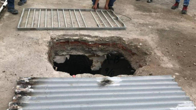 罗便臣道昨日发生工人堕入孔洞死亡意外。资料图片