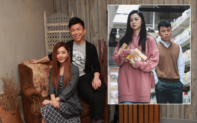 詩雅和Hanjin在ViuTV新劇《歎息橋》中首度合作。