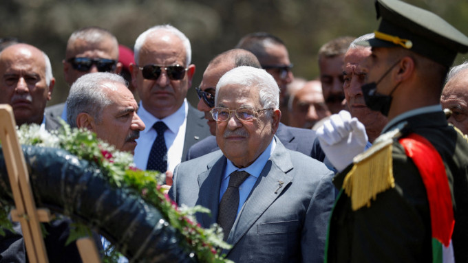 巴勒斯坦总统阿巴斯（Mahmoud Abbas）。 路透社