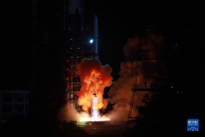 西昌卫星发射中心成功发射遥感三十六号卫星。新华社图片