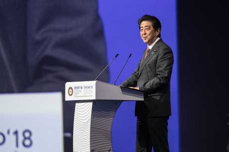 日本首相安倍晉三。新華社