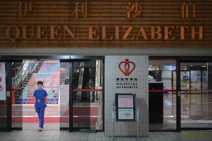 伊利沙伯醫院一名82歲女病人死亡。資料圖片