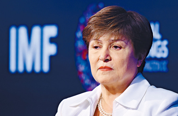 国际货币基金会（IMF）女总裁格奥尔基耶娃。