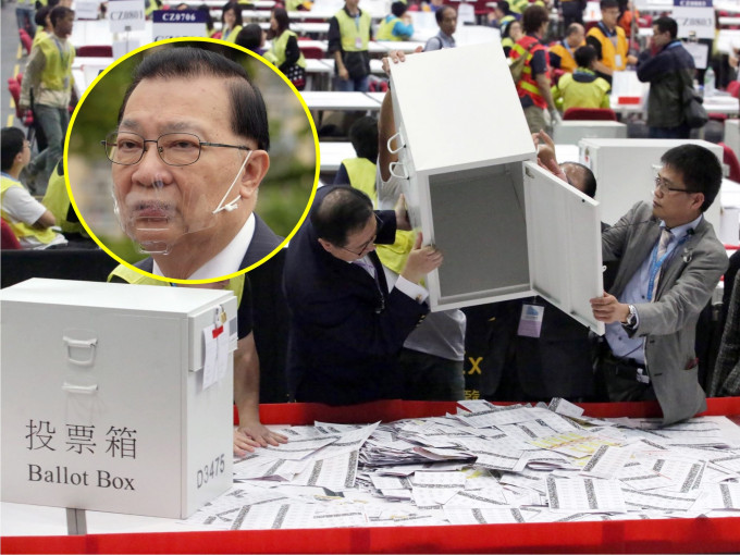 谭耀宗指，今届选举的投票率不能与2019年区议会选举相比。资料图片