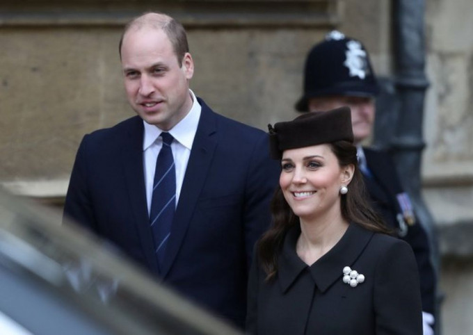 凯特与丈夫威廉王子。
